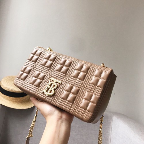 BurBerry Sac à Bandoulière en Cuir 7462 Kaki