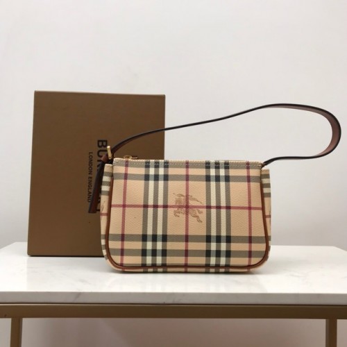 BurBerry Sac à bandoulière en cuir 80112 marron