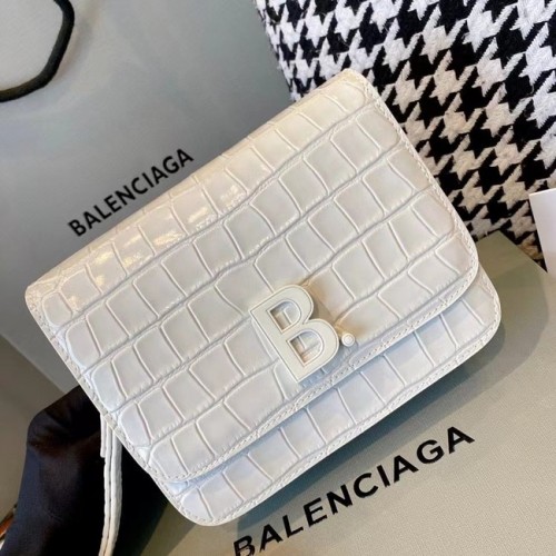 BurBerry Sac à bandoulière en cuir 80195 blanc
