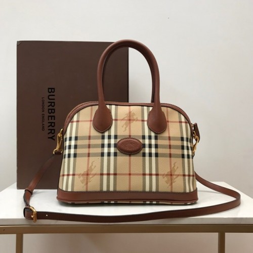 BurBerry Sac à bandoulière en cuir 81125 marron