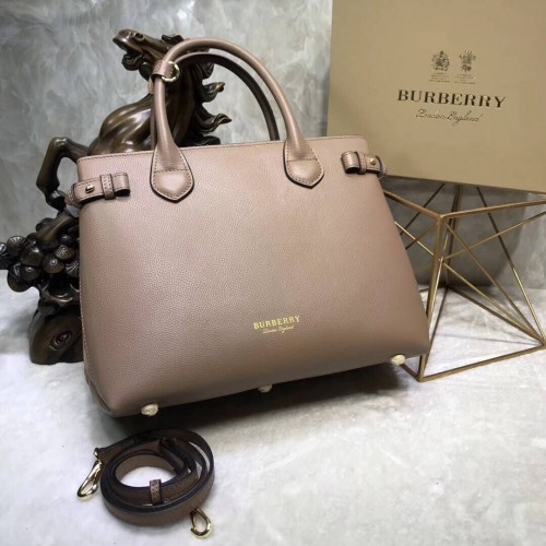 BurBerry Sac fourre-tout en cuir 5559 abricot