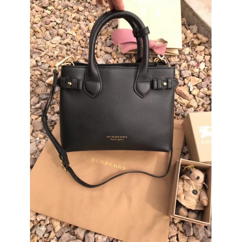 BurBerry Sac fourre-tout en cuir 5560 noir