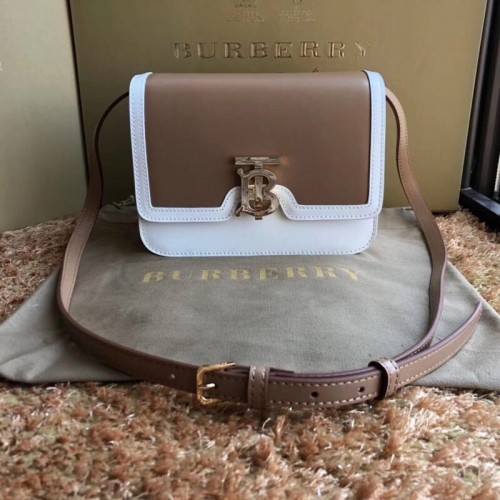 BurBerry Original Sac à bandoulière en cuir BU55686 Marron
