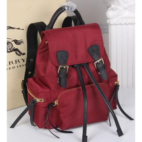 Sac à dos Burberry Tissu BU40166 Rouge