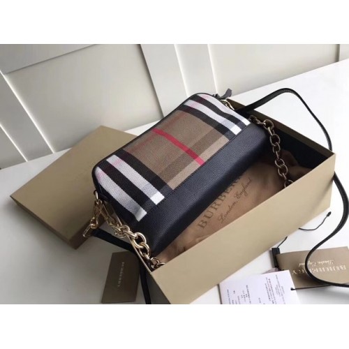 Burberry Cuir de veau devrait Sac 41711 noir