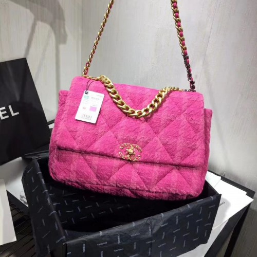 CHANEL 19 Sac à Rabat AS1162 Lavande