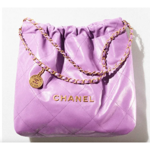 SAC À MAIN CHANEL 22 AS3260 Violet