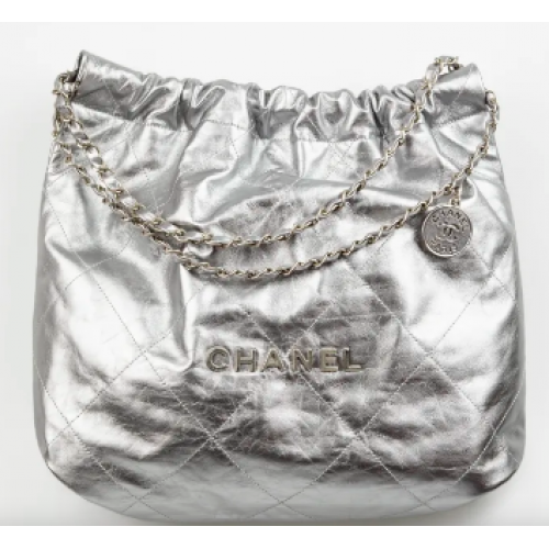 SAC À MAIN CHANEL 22 AS3260 Argent