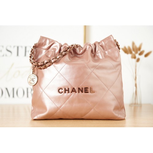 SAC À MAIN CHANEL 22 AS3260 rose foncé