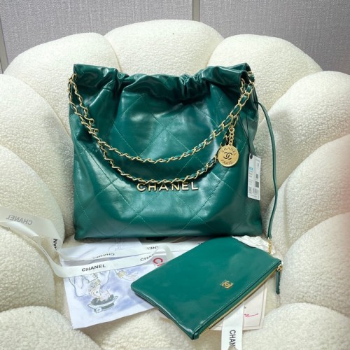 SAC À MAIN CHANEL 22 AS3260 vert