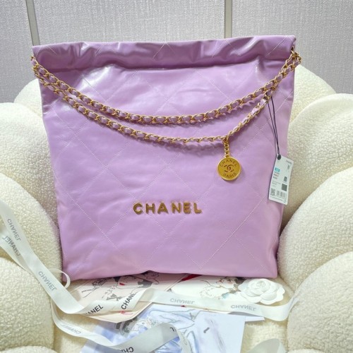 SAC À MAIN CHANEL 22 AS3262 Violet