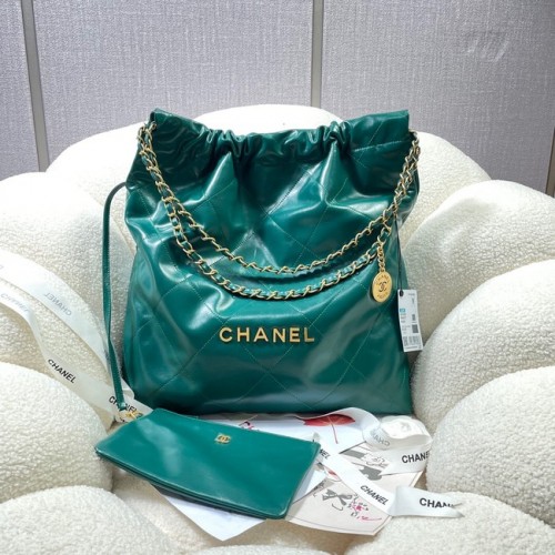 SAC À MAIN CHANEL 22 AS3262 vert