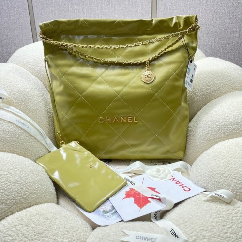 SAC À MAIN CHANEL 22 AS3262 citron