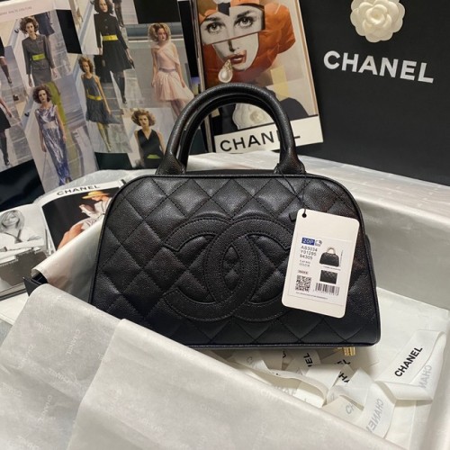 CHANEL Sac Bowling AS3034 noir