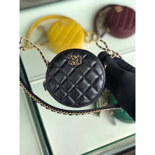 CHANEL Paquet de chaîne A0725 noir