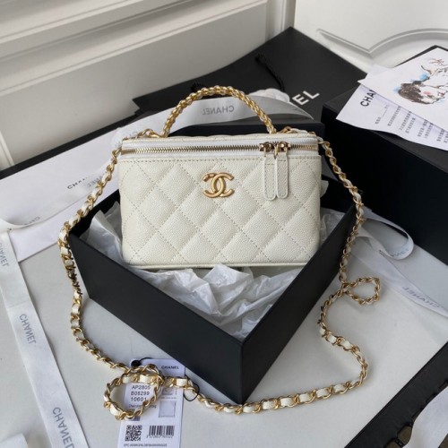 SAC À MAIN CHANEL Métal Doré AP2805 BLANC
