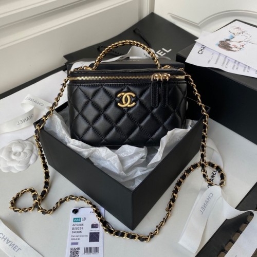 CHANEL SAC À MAIN Métal Doré AP2805 noir