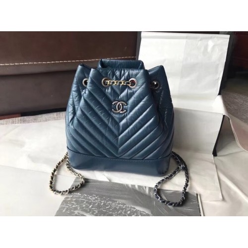 CHANEL Original Gabrielle petit sac à dos A94485 bleu