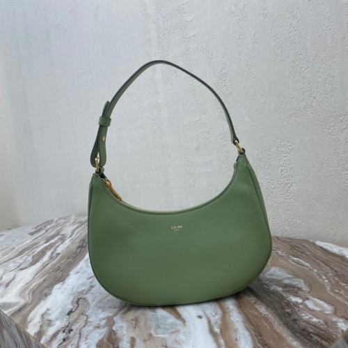 SAC Celine AVA EN CUIR DE VEAU LISSE VINTAGE 193953 vert