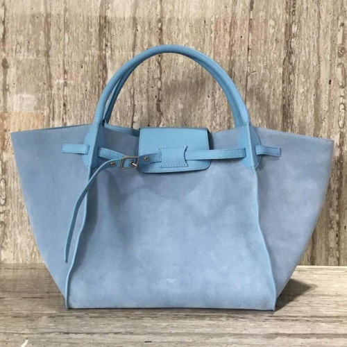 Celine Sac Ceinture Original Skin Cuir CL18221 bleu