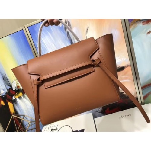 Celine Sac Banane Original Cuir Lisse C3349 Blé