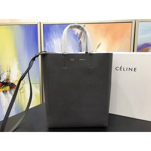 Celine Cabas Phantom Bags Original Cuir C3365 Gris Profond