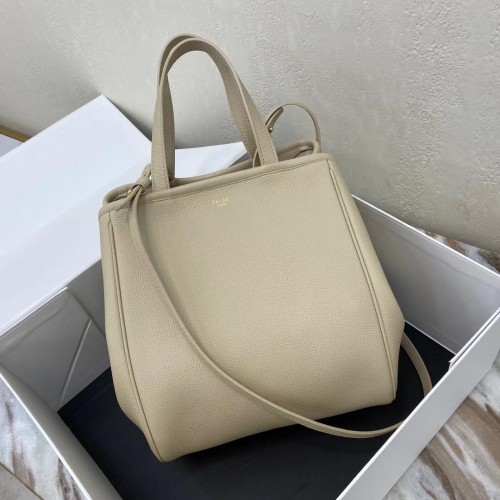 Celine GRAND SAC SOUPLE EN CUIR DE VEAU GRAINÉ SOUPLE 55825 Beige
