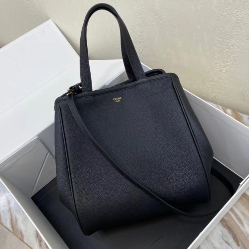 Celine GRAND SAC SOUPLE EN CUIR DE VEAU GRAINÉ SOUPLE 55825 noir