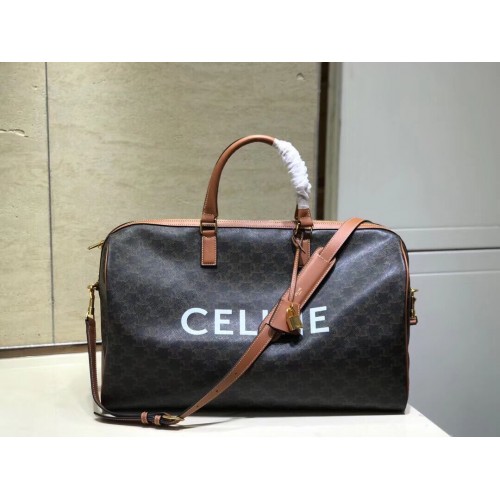 Celine GRAND SAC VOYAGE EN TOILE TRIOMPHE 191472 fauve