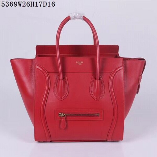 Celine Bagagerie Micro Tote Bag CLY5369 Rouge