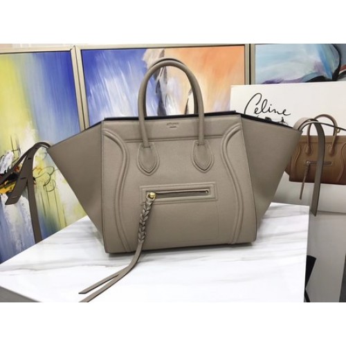 Celine Bagages Phantom Tote Bag Cuir De Veau CT3372 Abricot