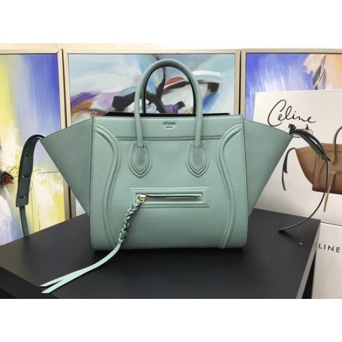 Celine Bagages Phantom Tote Bag Cuir De Veau CT3372 Vert