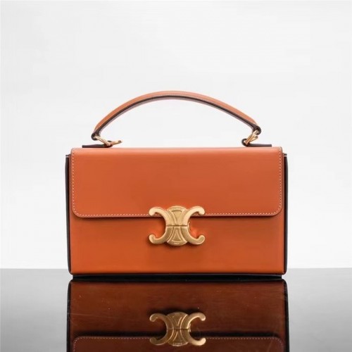 Celine PETIT CUIR TRIOMPHE EN CUIR DE VEAU LISSE 199992 TAN