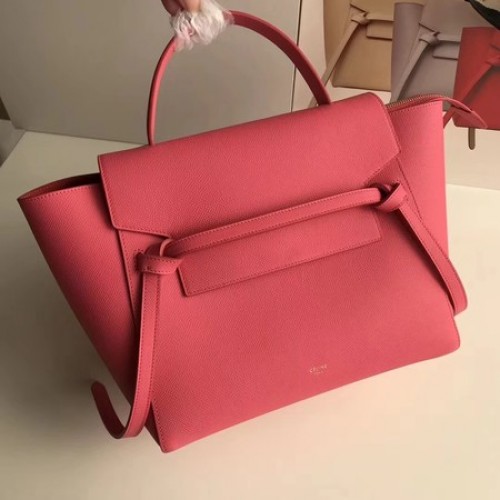 Celine Petit Sac Ceinture Cuir Original CL3348 Rose