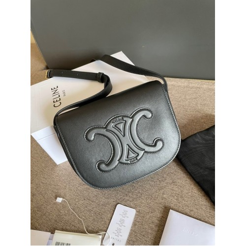 Celine SAC TEEN CLASSIC CUIR DE VEAU 199292 noir