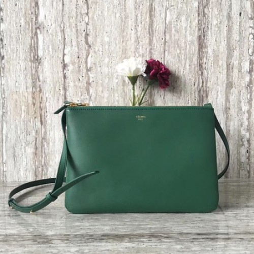 Celine Trio Crossbody Messenger Bag C55421 Vert