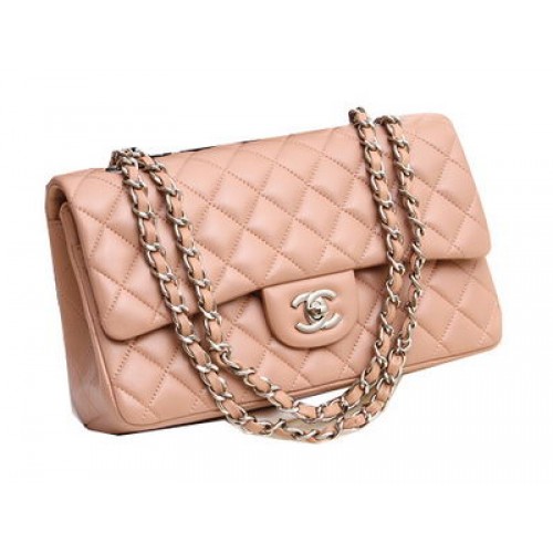Sacs Chanel Série 2.55 Cuir d'agneau d'origine CFA1112 Beige