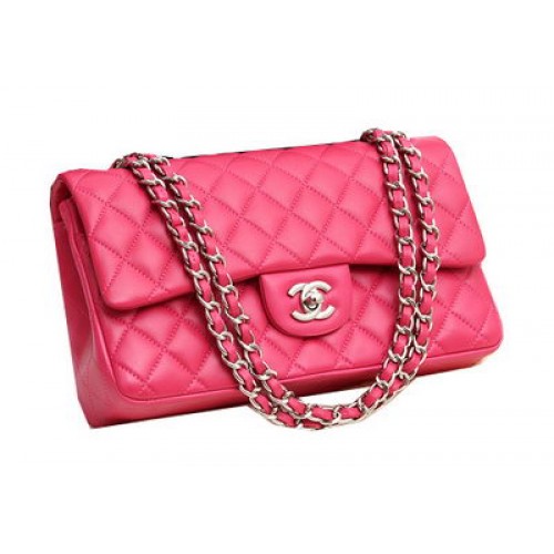 Sacs Chanel Série 2.55 Cuir d'agneau d'origine CFA1112 Rose