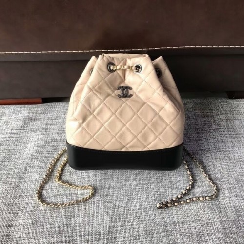 Chanel 2018 Original Sac à dos en cuir de veau 81229 Camel
