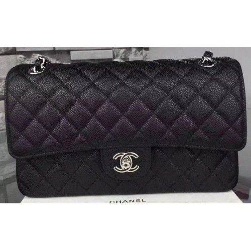 Chanel 2.55 Series Flap Bag Cuir Motif Cannage CF8024 Noir