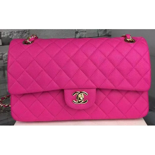 Chanel 2.55 Series Flap Bag Cuir de daim A1112 Rose