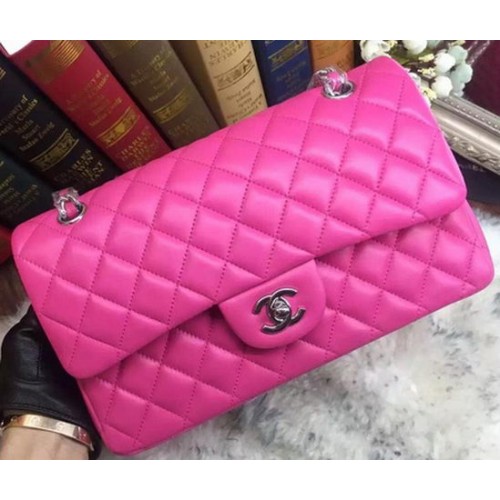 Chanel 2.55 Series Flap Bag Original en cuir de mouton A09765 Rose