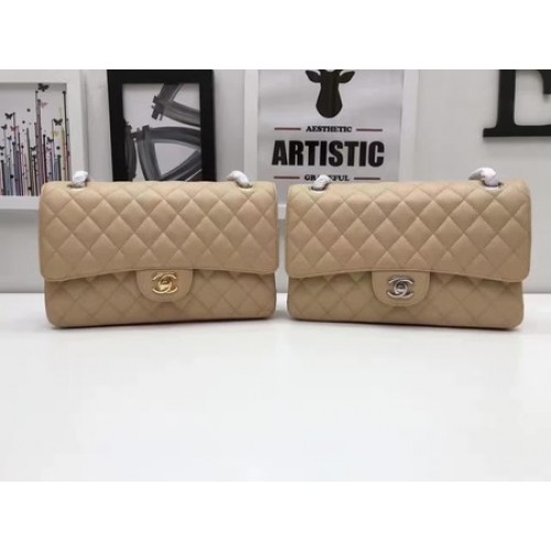 Chanel 2.55 Series Flap Bags Original Cannage Pattern A1112 Abricot