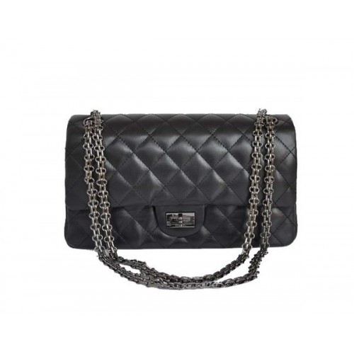Chanel A30226 Sac à rabat classique Clafskin Noir