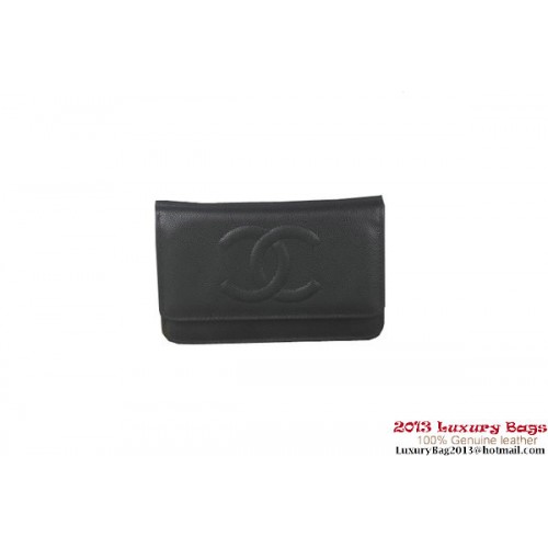 Chanel A33814 Original Cannage Patterns mini sac à rabat noir