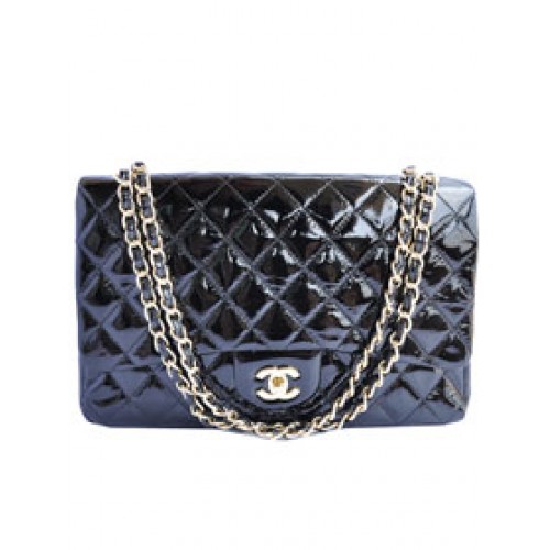 Pas cher Chanel Jumbo 2.55 Series Flap Bag A47600 Noir Doré