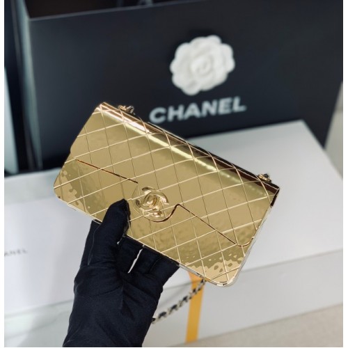 Chanel Box Sac à bandoulière C5691 or