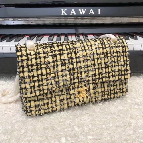 Chanel SAC À MAIN CLASSIQUE A01112 or vert