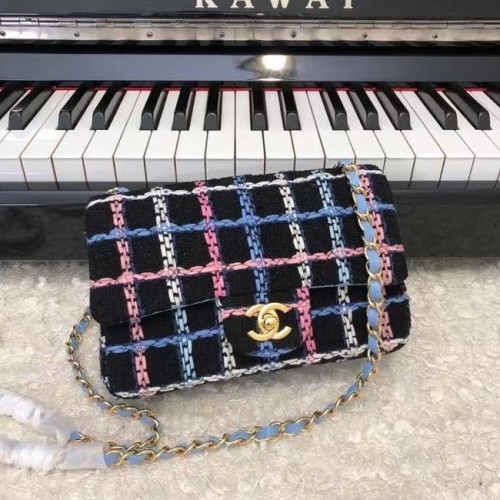 Chanel SAC À MAIN CLASSIQUE A01116 or noir