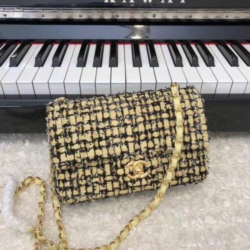 Chanel SAC A MAIN CLASSIQUE A01116 or vert